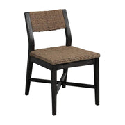 Gabby - SCH-163210 - Side Chair - Richard - Dark Brown Rubber Wood|Natural Seagrass