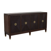 Gabby - SCH-167280 - Cabinet - Saffron - Stainless Champagne|Tuscan Brown
