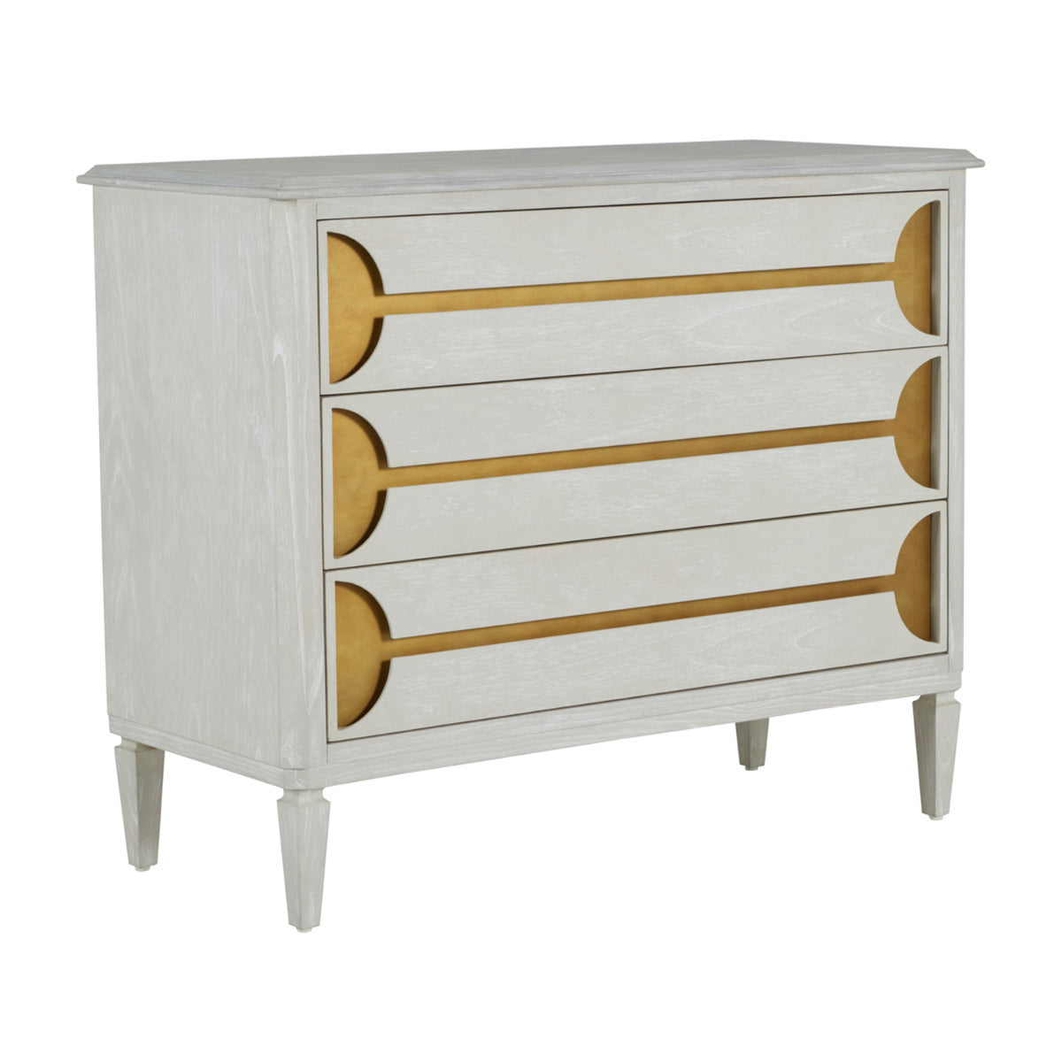 Gabby - SCH-169245 - Chest - Kaitlin - Stained Brass|Cerused White