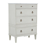 Gabby - SCH-169280 - Tallboy - Archie - Cerused White|Agros White Stone|Antique Bronze