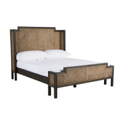 Gabby - SCH-169345 - Queen Bed - Camille - Natural Gray Rattan|Cerused Ash