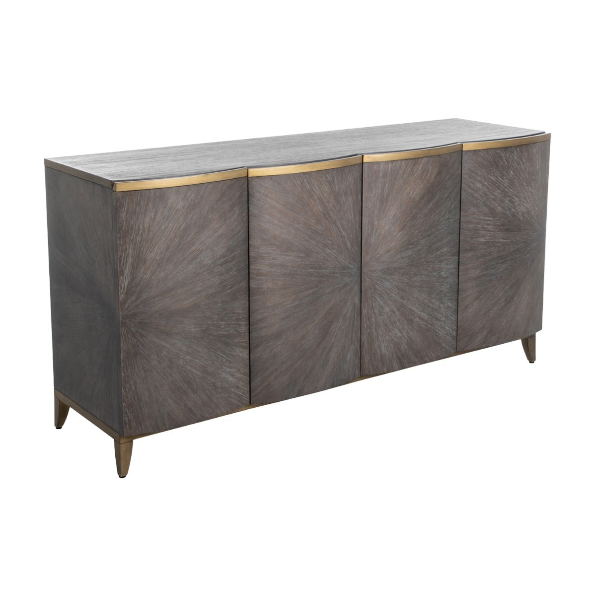 Gabby - SCH-170185 - Cabinet - Pete - Natural Black|Stained Brass