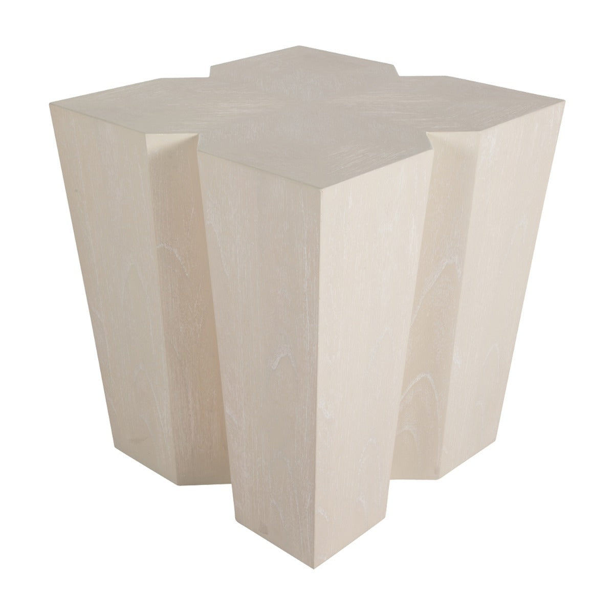 Gabby - SCH-170230 - Side Table - Arthur - Cerused White