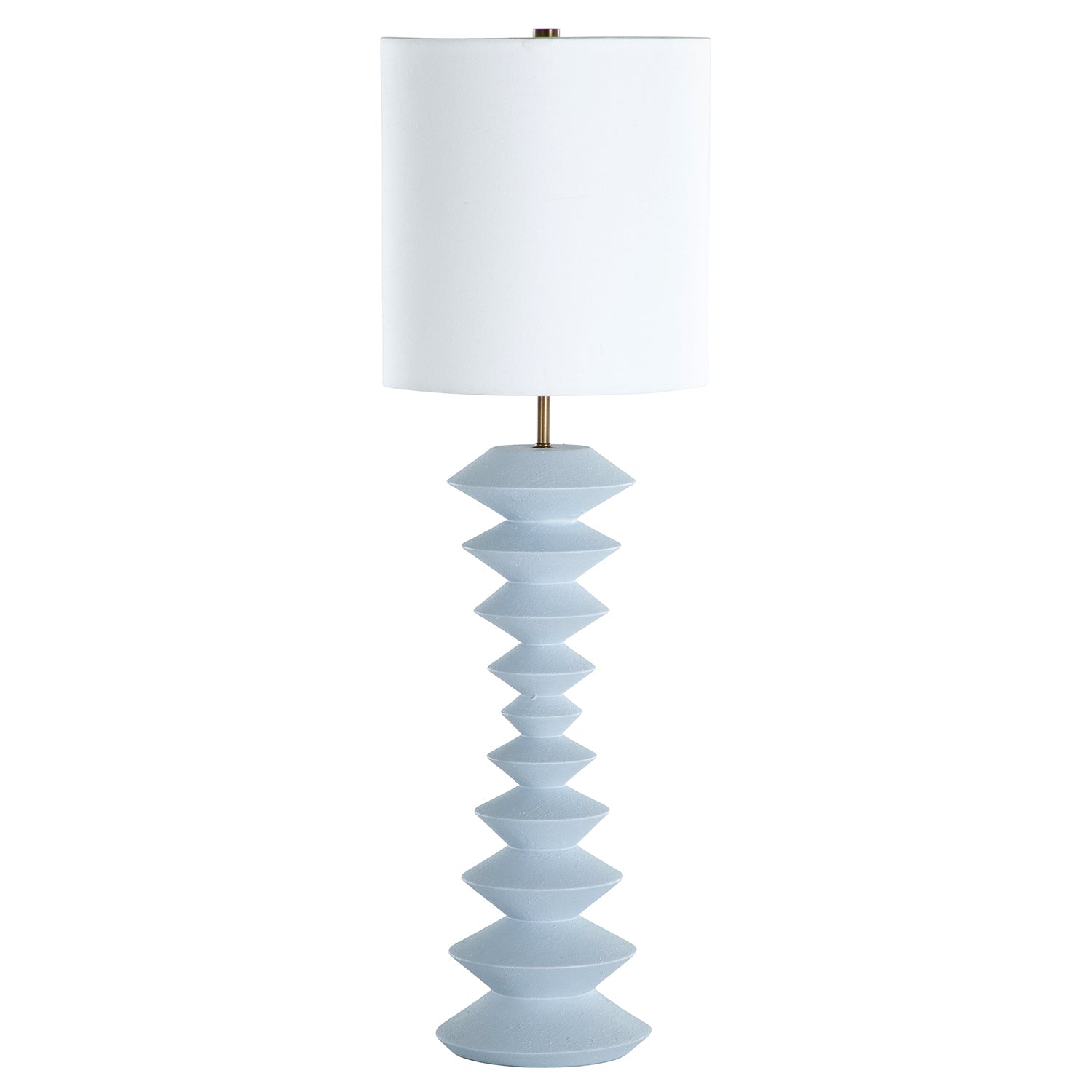 Gabby - SCH-175155 - One Light Console Lamp - Irving - Textured Ocean Blue|Dark Bronze|Linen Fabric