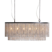 Gabby - SCH-175192 - Six Light Linear Chandelier - Etienne - Venetian Rust|Antique White