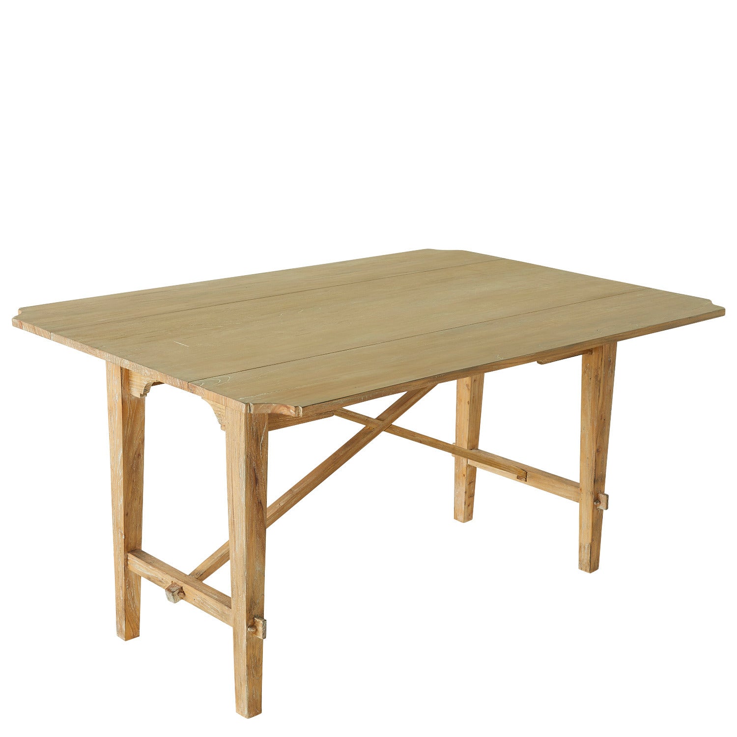Gabby - SCH-175233 - Table - Faulner - Aged Natural Gray|Texture Black Iron