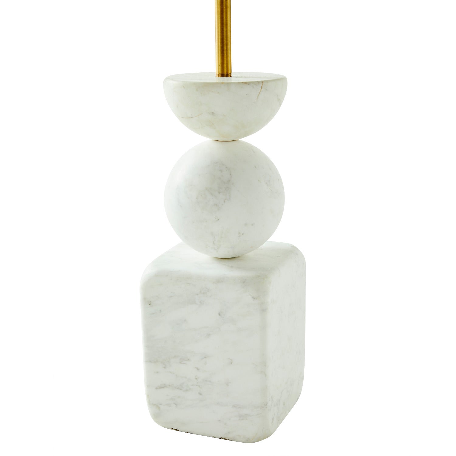 Gabby - SCH-175234 - Two Light Floor Lamp - Gia - Brass|Marble
