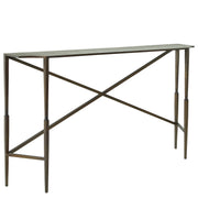 Gabby - SCH-175280 - Console Table - Fennick - Brass|Forged Black Iron