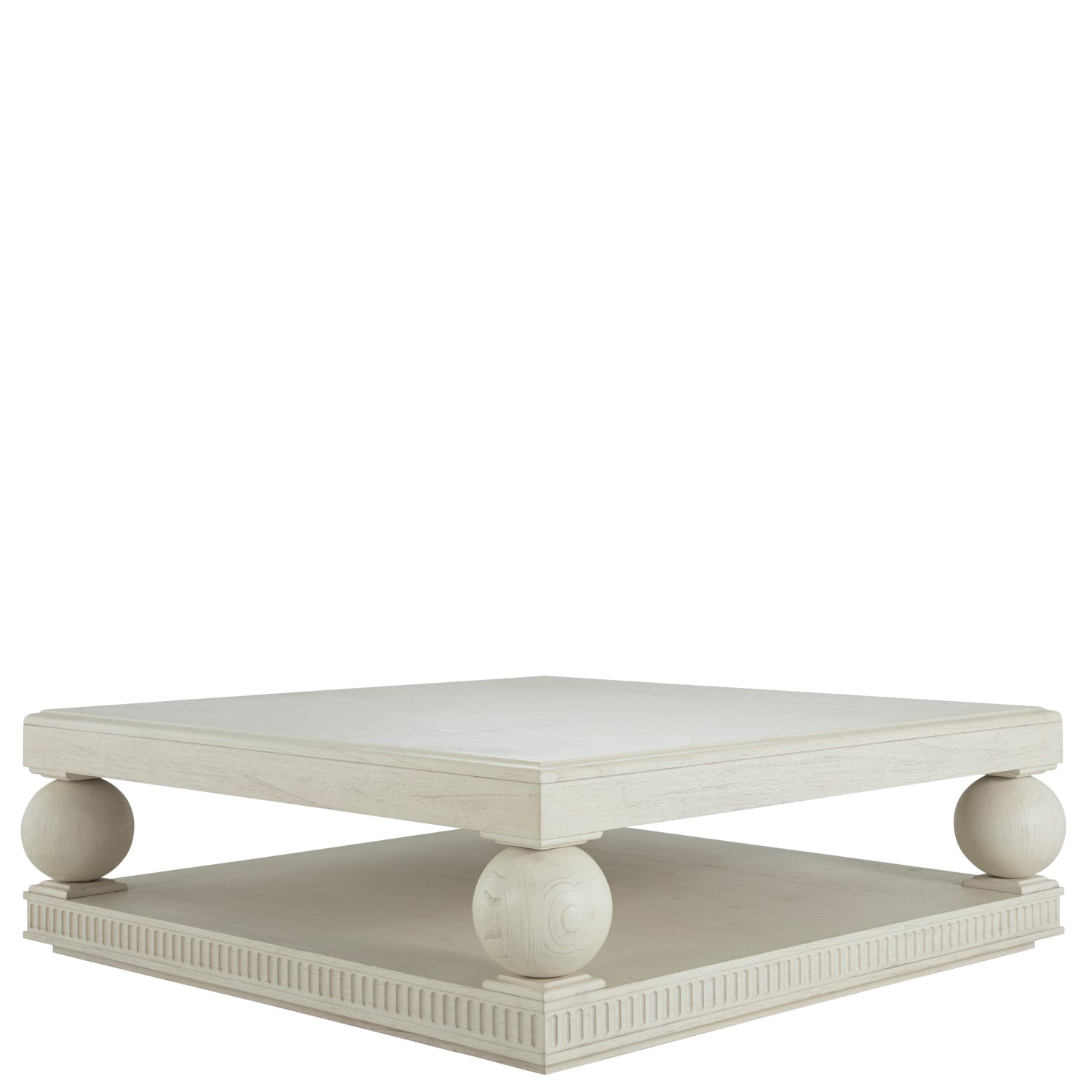 Gabby - SCH-175353 - Coffee Table - Bronte - Antique Brushed White