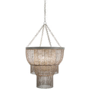 Gabby - SCH-175367 - Four Light Chandelier - Halia - Antique White|White Washed Wood
