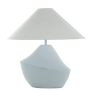 Gabby - SCH-175375 - One Light Table Lamp - Ares - Plaster Blue|Feather White Linen