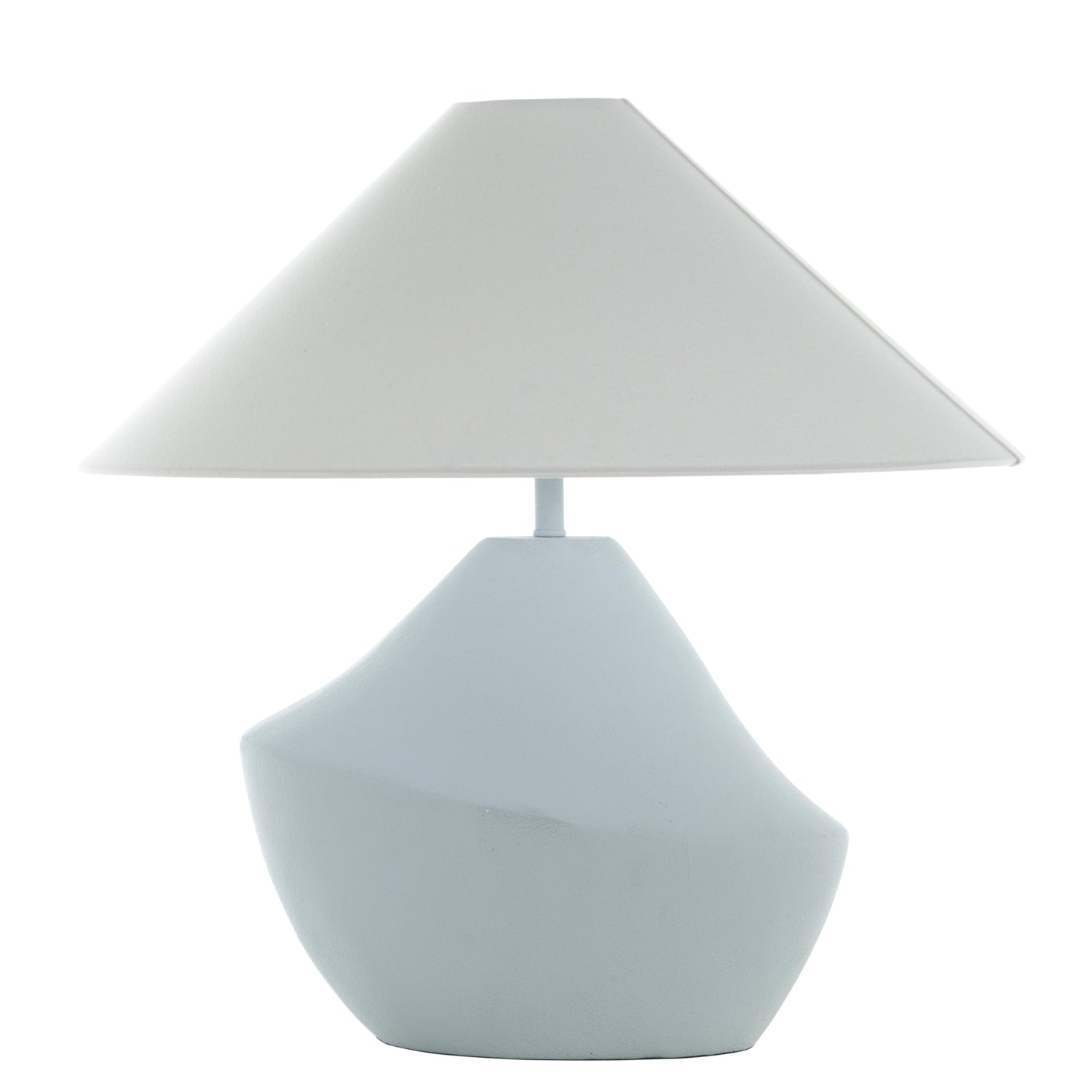Gabby - SCH-175375 - One Light Table Lamp - Ares - Plaster Blue|Feather White Linen