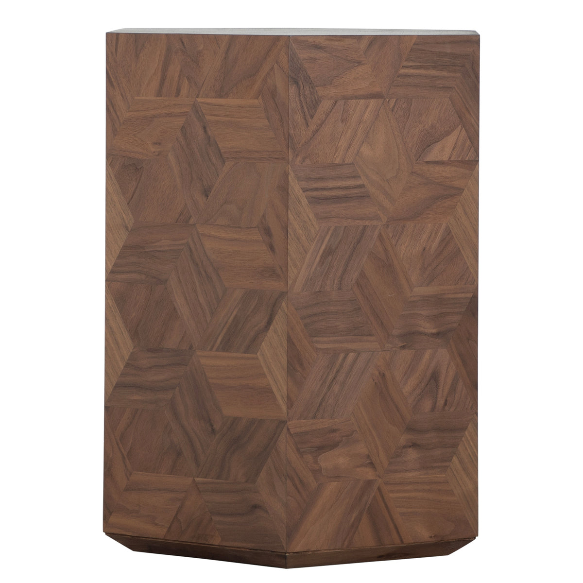 Gabby - SCH-175447 - Side Table - Santiago - Natural Walnut