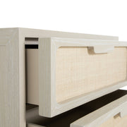 Gabby - SCH-175515 - Nightstand - Serini - Cerused White|Natural Seagrass