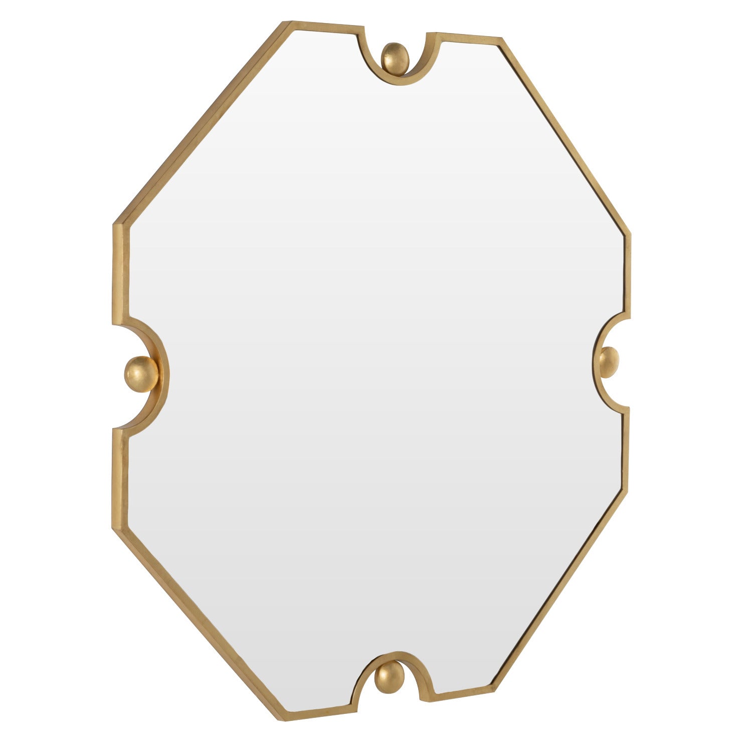 Gabby - SCH-175581 - Mirror - Monet - Antique Brass|Clear Mirror