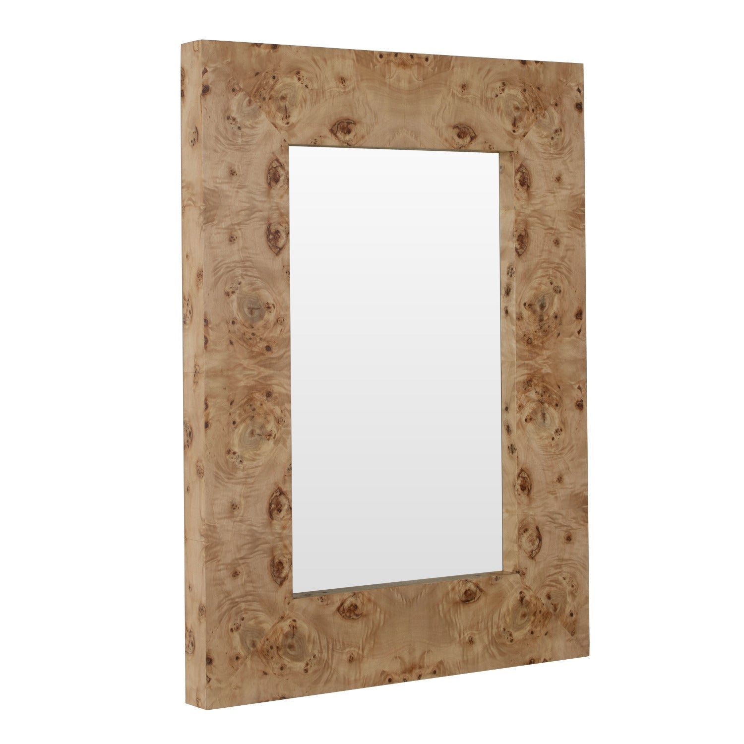 Gabby - SCH-175582 - Mirror - Saul - Clear Mirror|Maple Burl