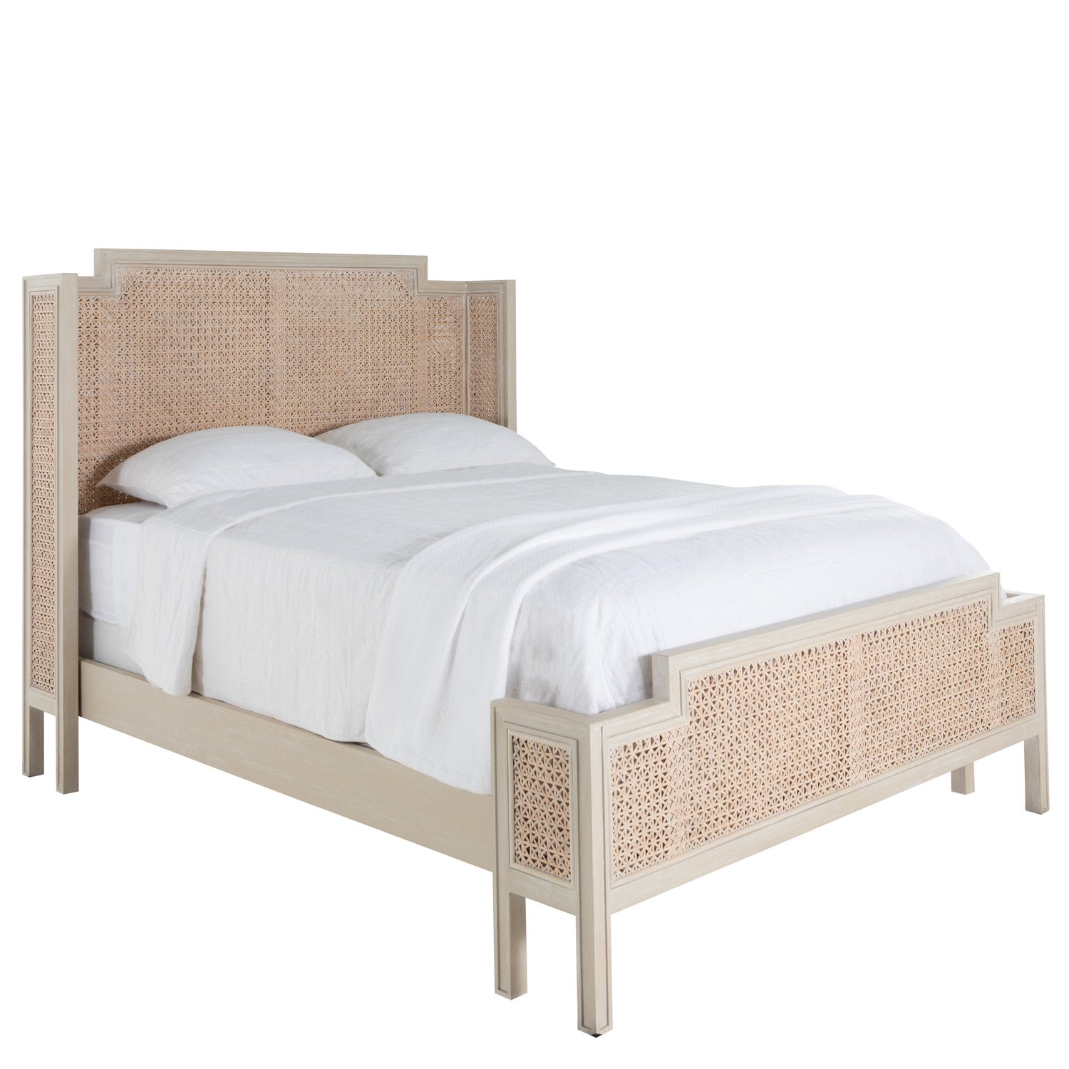 Gabby - SCH-175594 - Queen Bed - Camille - Cerused White