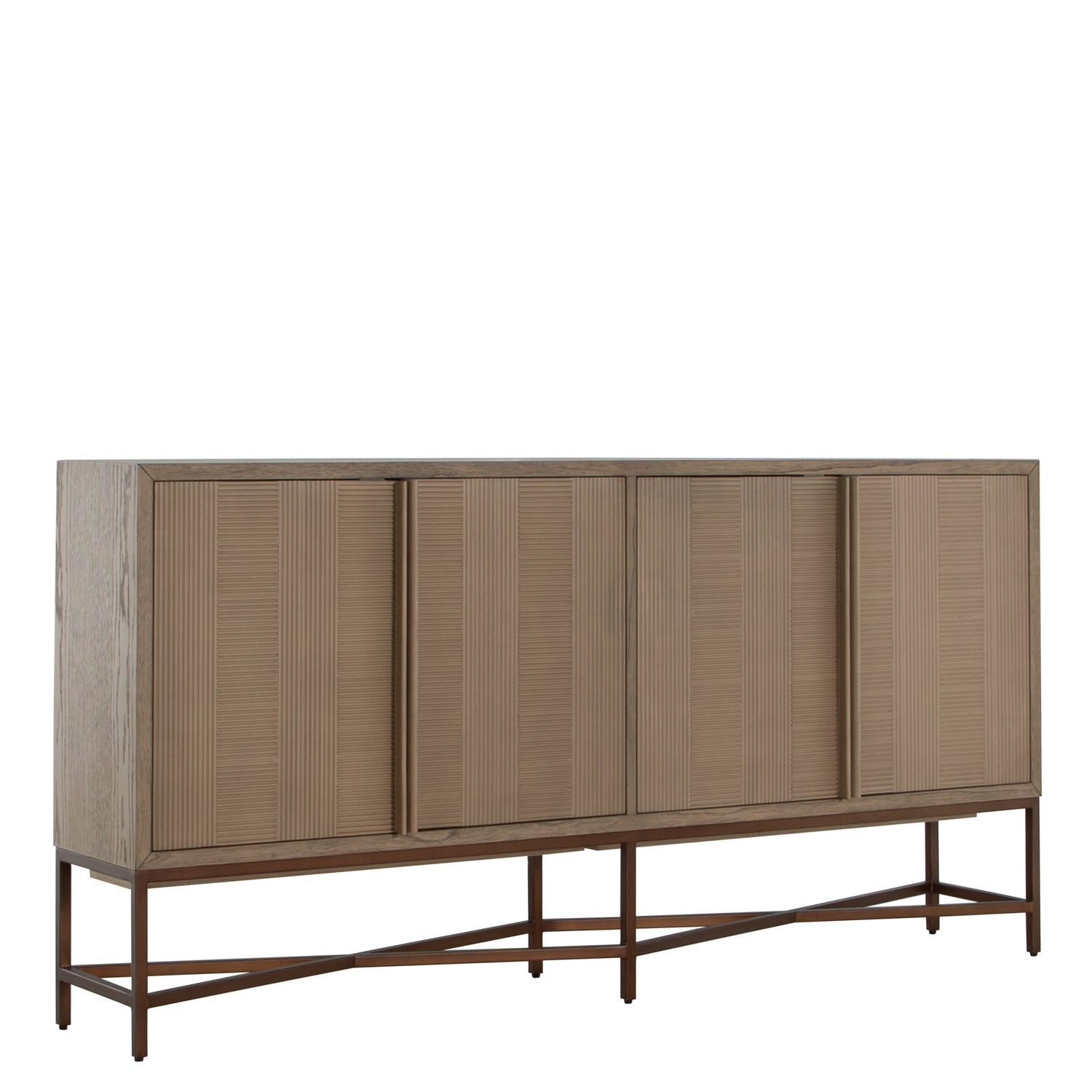Gabby - SCH-175647 - Sideboard - Carol - Light Natural Blonde|Antique Bronze
