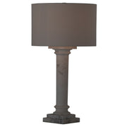 Gabby - SCH-175684 - One Light Table Lamp - Zeno - Brushed Antique Brass|White Linen