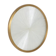 Gabby - SCH-175705 - One Light Wall Sconce - Neptune - Rubbed Brass|Natural Selenite