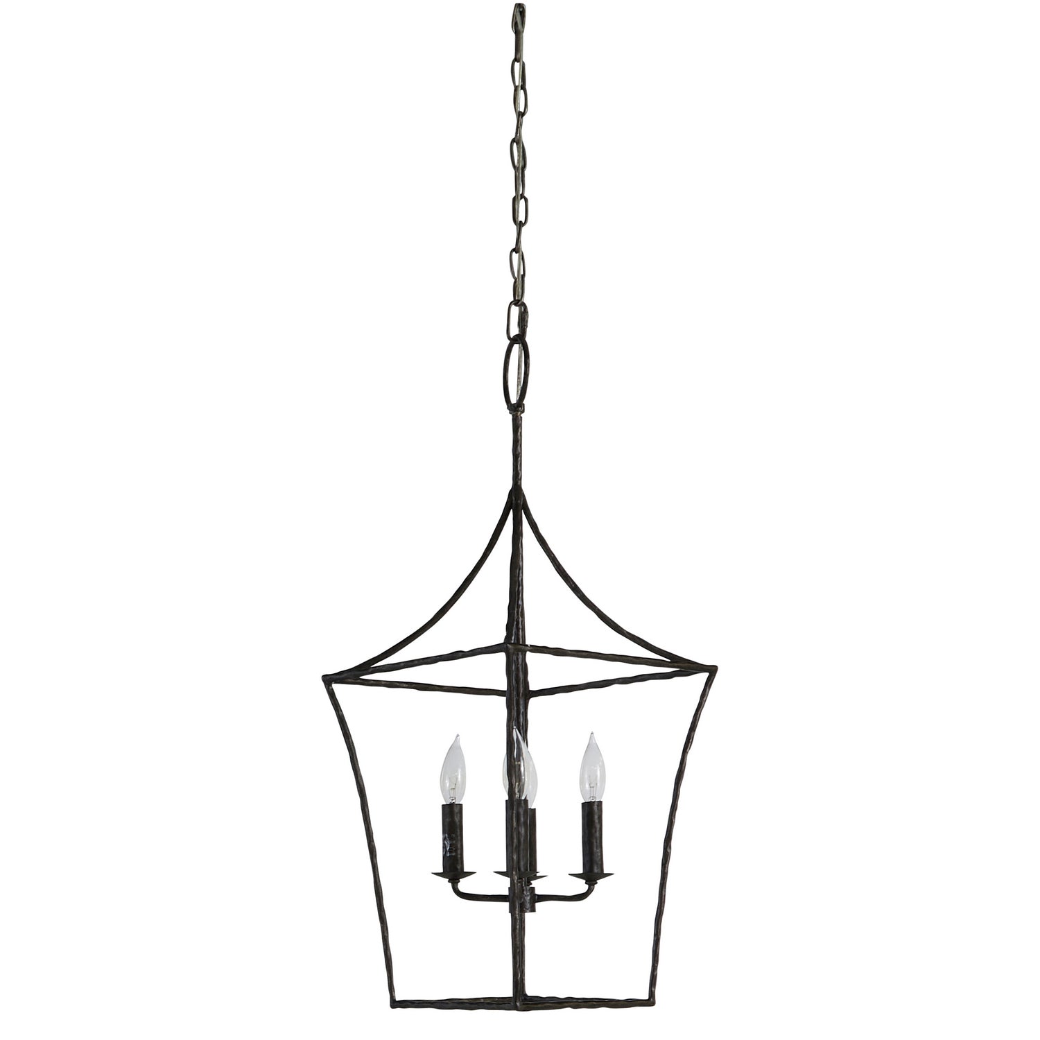 Gabby - SCH-175708 - Four Light Pendant - Clover - Black Forged Iron