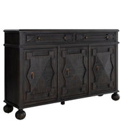 Gabby - SCH-175860 - Sideboard - Ezekiel - Cerused Forest Black|Antique Bronze