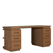 Gabby - SCH-175867 - Desk - Elsa - Blonde Natural|Antique Bronze
