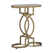 Gabby - SCH-250255 - Table - Natasha - Antique Brass|Clear Mirror