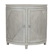 Gabby - SCH-280300 - Demilune - Chelsea - Distressed White