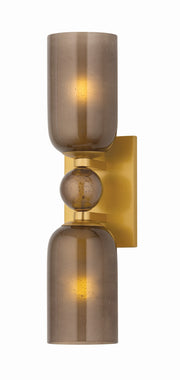 Hudson Valley - 4152-AGB - Two Light Wall Sconce - Hurleyville - Aged Brass