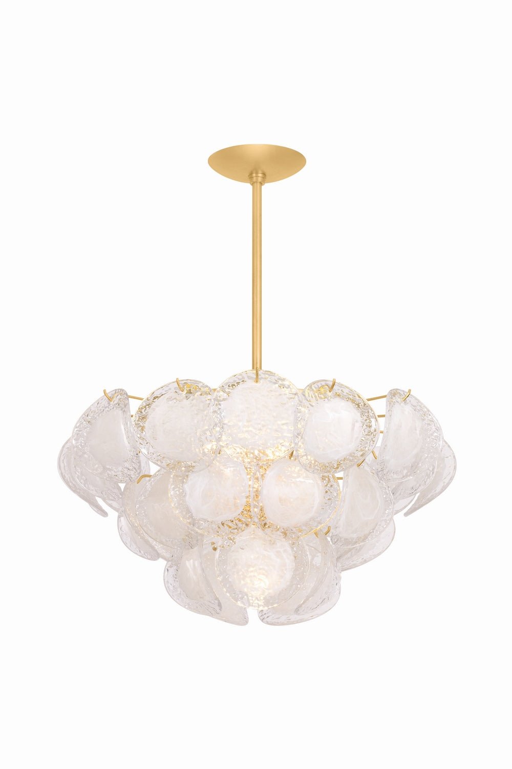 Hudson Valley - 1330-VGL - Five Light Chandelier - Cedar Hill - Vintage Gold Leaf