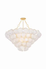 Hudson Valley - 1350-VGL - 17 Light Chandelier - Cedar Hill - Vintage Gold Leaf