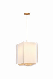 Hudson Valley - AH4431-PGL - One Light Pendant - Louise - Patina Gold Leaf