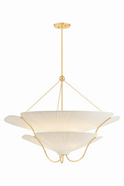 Hudson Valley - AH4640-AGB - Nine Light Chandelier - Gerhard - Aged Brass