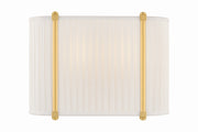 Hudson Valley - AH6308-AGB - Two Light Wall Sconce - Cornell - Aged Brass