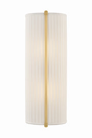 Hudson Valley - AH6317-AGB - Two Light Wall Sconce - Cornell - Aged Brass