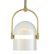 Arteriors - DPC28 - LED Pendant - Marco - Smoke