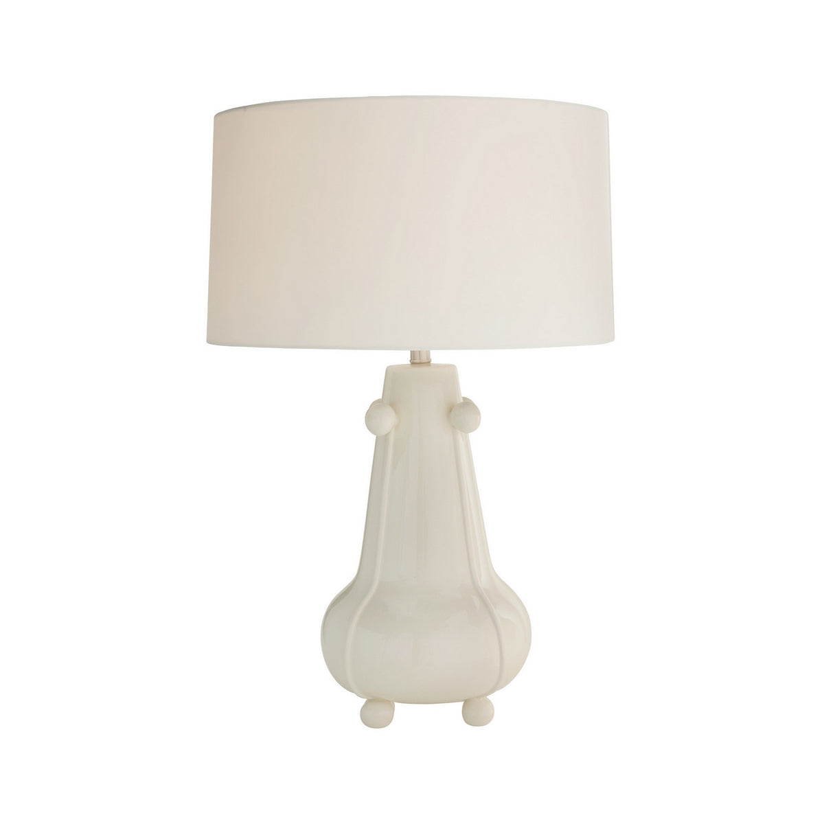 Arteriors - PTC68-441 - One Light Table Lamp - Miriam - Ivory Crackle