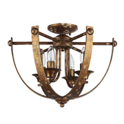 Golden - 0815-4SF HG - Four Light Pendant - Victoria - Heirloom Gold