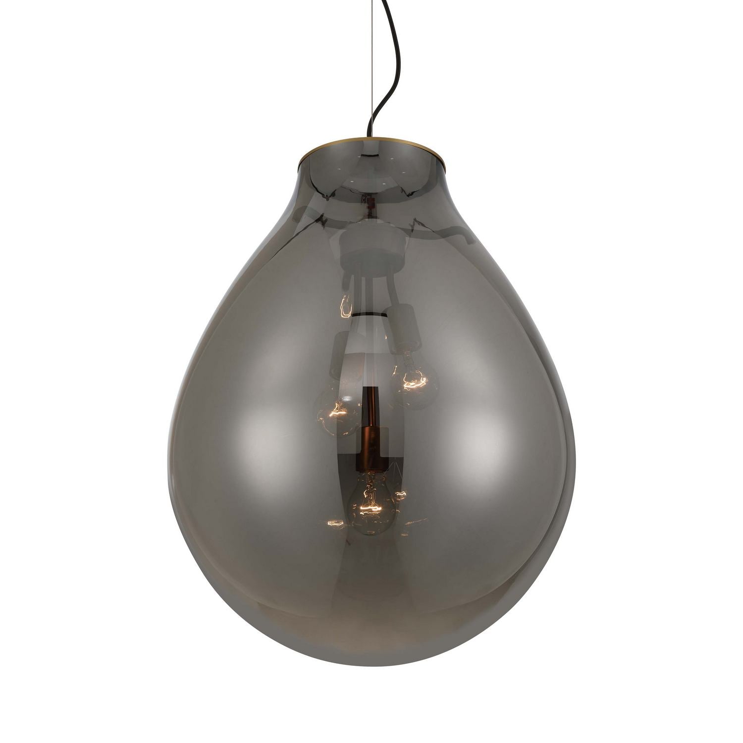 Golden - 2088-20P BCB-SMP - Three Light Pendant - Drop - Brushed Champagne Brass