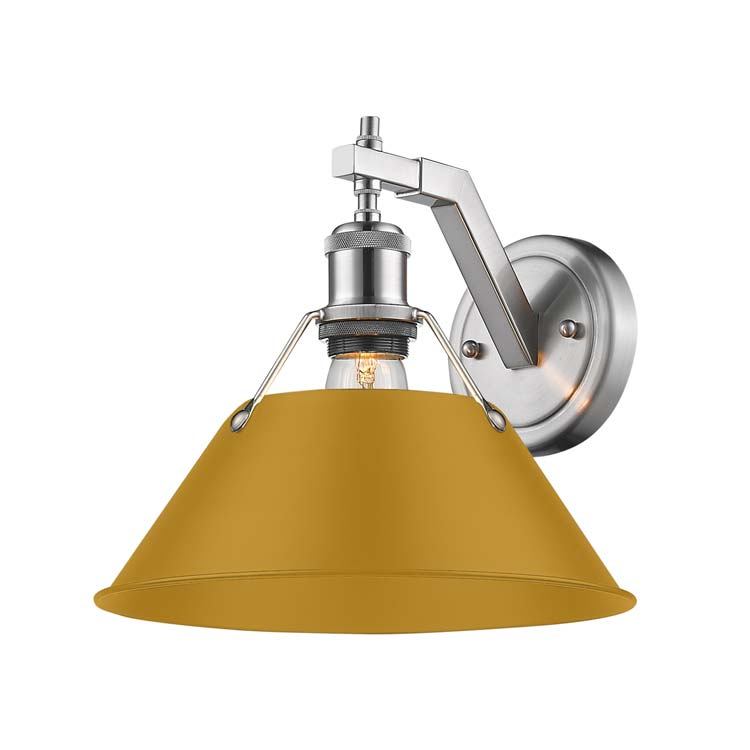 Golden - 3306-1W PW-AY - One Light Wall Sconce - Orwell - Pewter