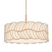Golden - 4501-5P AM - Five Light Pendant - Simbolo - Almond