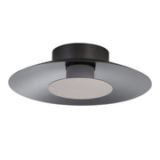 Golden - 6400-FM12 GRA-COS - LED Flush Mount - Luma - Graphite