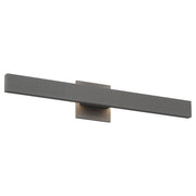 Golden - 8432-OWL24 SGY - LED Outdoor Wall Mount - Enso - Smooth Gray