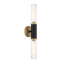 Minka-Lavery - 1902-876 - Two Light Wall Sconce - Stamford - Legacy Brass