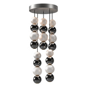 Alora - MP321805PN - LED Pendant - Onyx - Polished Nickel