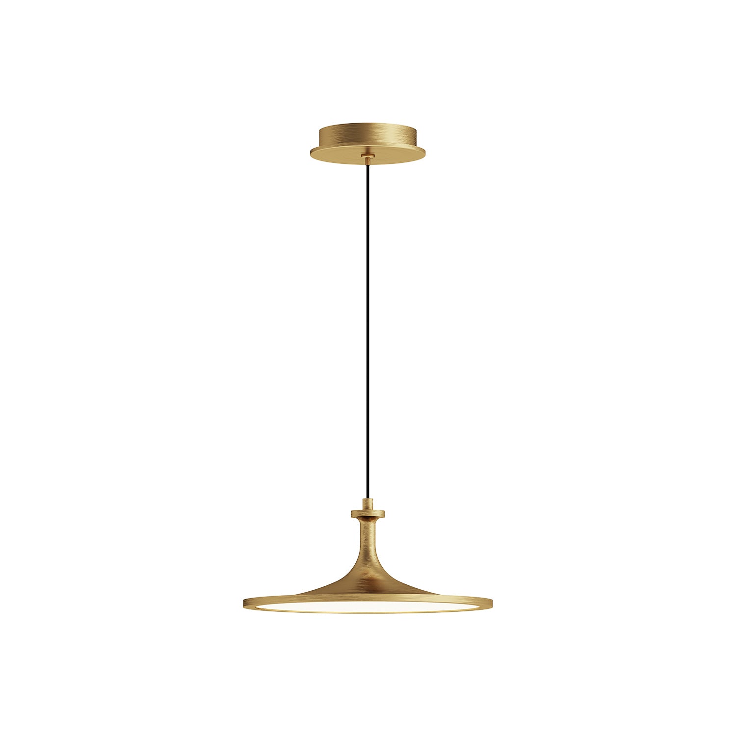 Alora - PD418012BG-UNV - LED Pendant - Issa - Brushed Gold