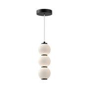 Alora - PD530313MBOP-UNV - LED Pendant - Bijou - Matte Black/Opal Matte Glass