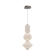 Alora - PD530341BNOP-UNV - LED Pendant - Bijou - Brushed Nickel/Opal Matte Glass