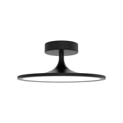 Alora - SF418012MB-UNV - LED Semi Flush Mount - Issa - Matte Black
